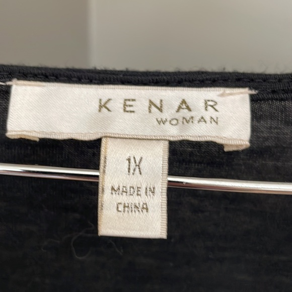 Bohemian Tunic. Black oversized top. - Picture 6 of 7